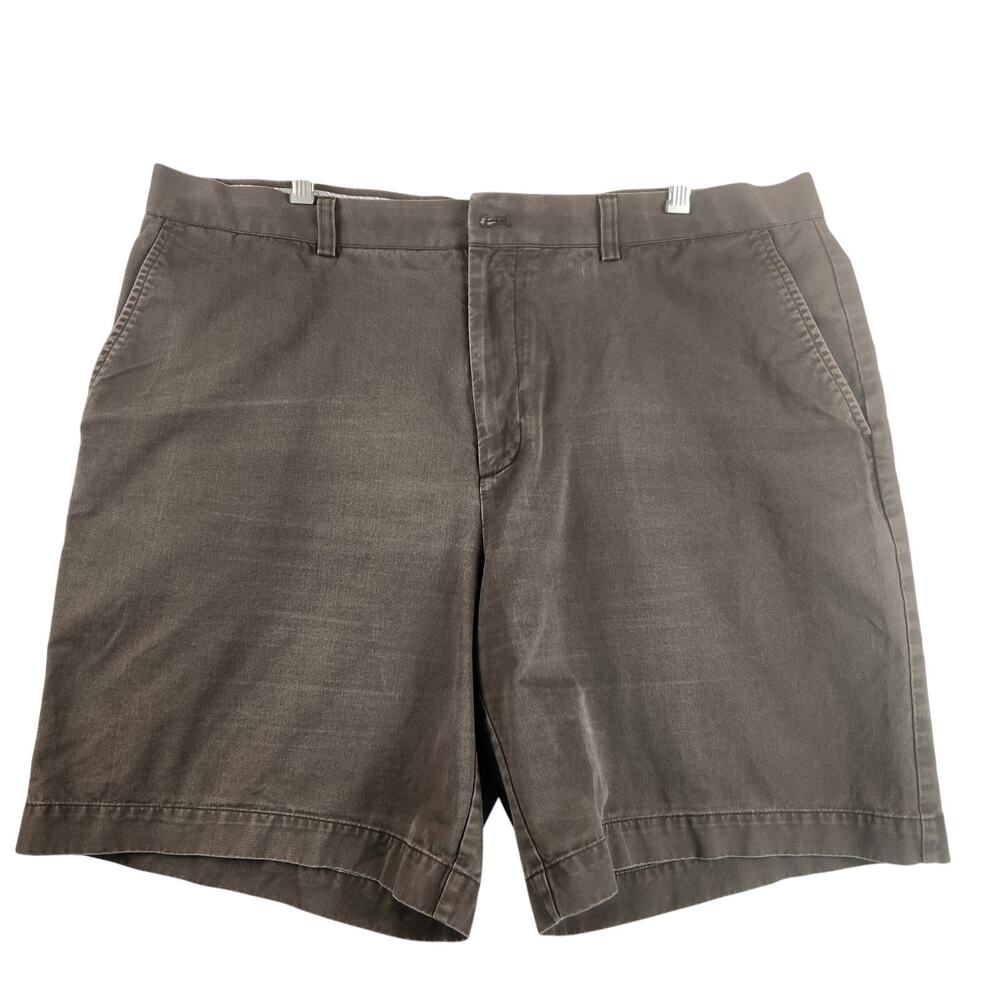Vintage Structure Men's Brown Chino Shorts SZ 38 inseam 8” 100% Cotton Pockets